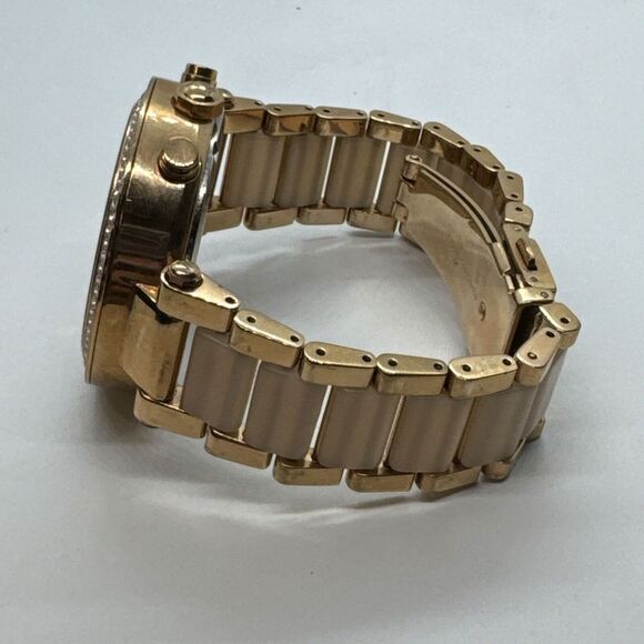 Michael Kors Parker MK5896 Women Rose Gold Analog Dial Quartz Wrist Watch JNA390 main image 8